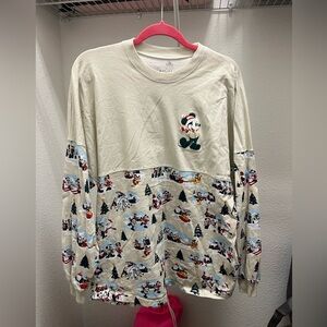 Cream Christmas Disney Spirit Jersey